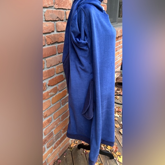 Ugg Australia Duffield II Wrap Robe Size Large Navy Blue - Picture 9 of 13